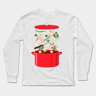 Pop Up Stew Long Sleeve T-Shirt